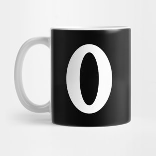 Letter O Mug